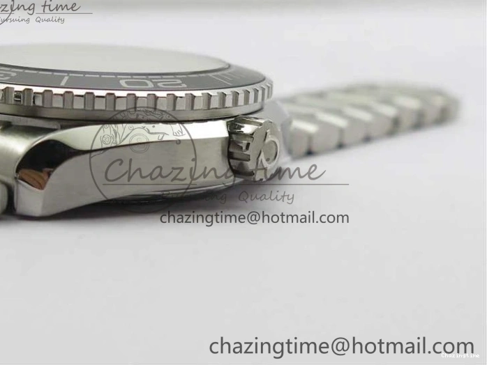 0109 Planet Ocean 39.5mm Black Ceramic Bezel SS VSF 1:1 Best Edition Black Dial on SS Bracelet A Stretchable 7890